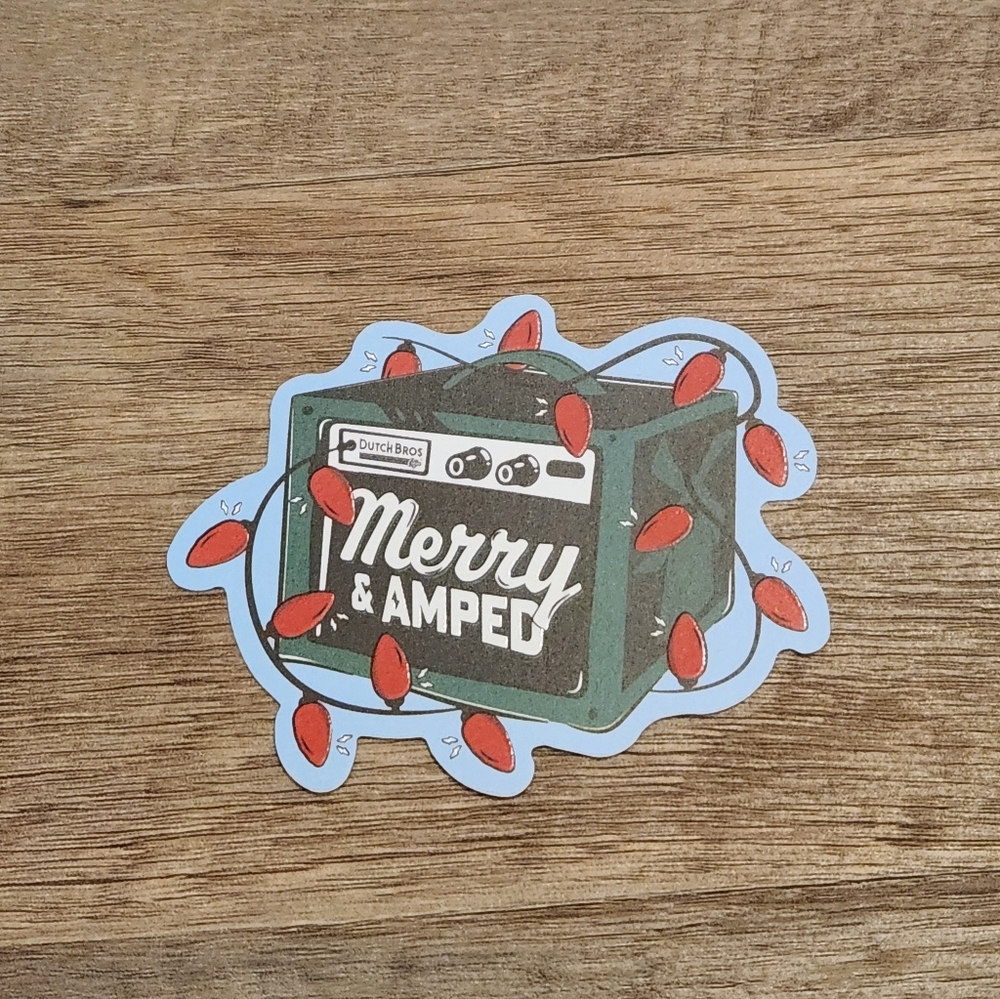 Dutch Bros Glow In The Dark November Sticker